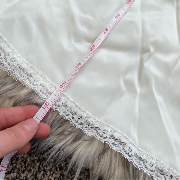 Vintage Christening Gown Baby Dior Saks Fifth Avenue White Night Gown Robe Dress - Picture 7 of 10